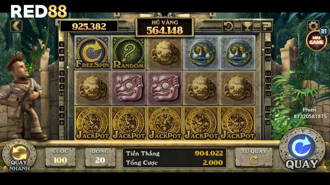 Kinh nghiệm chơi nổ hũ rừng rậm RED88 hiệu quả